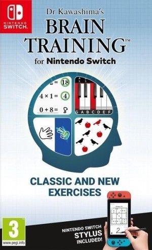 Carátula de Dr Kawashima's Brain Training for Nintendo Switch  SWITCH