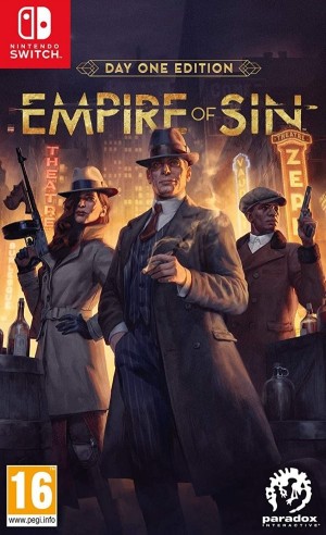 Carátula de Empire of Sin  SWITCH