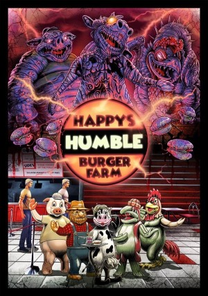 Carátula de Happy's Humble Burger Farm  SWITCH