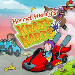 Carátula de Horrid Henry's Krazy Karts  SWITCH