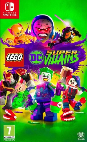 Carátula de LEGO DC Super-Villains  SWITCH