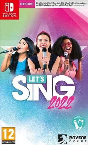 Carátula de Let's Sing 2022  SWITCH