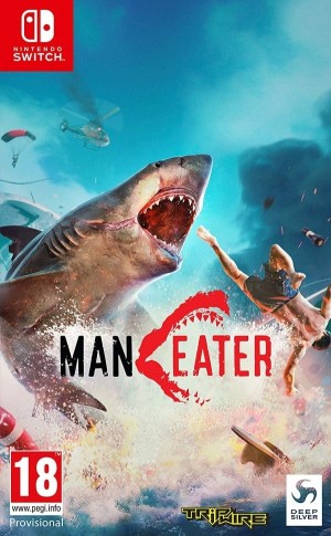 Carátula de Maneater  SWITCH