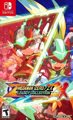 Carátula de Mega Man Zero/ZX Legacy Collection  SWITCH