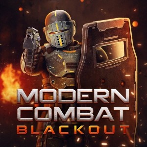 Carátula de Modern Combat Blackout  SWITCH