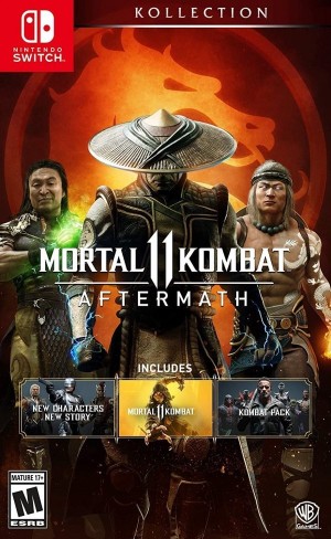 Carátula de Mortal Kombat 11: Aftermath  SWITCH