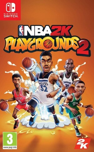 Carátula de NBA 2K Playgrounds 2  SWITCH
