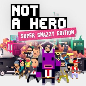 Carátula de Not A Hero: Super Snazzy Edition  SWITCH