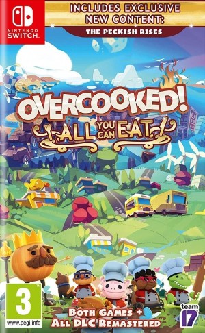 Carátula de Overcooked! All You Can Eat  SWITCH