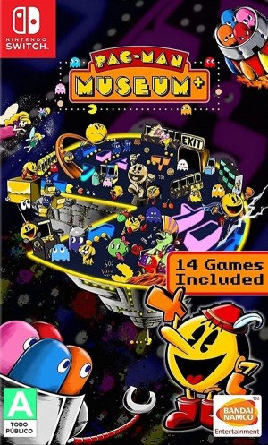 Carátula de PAC-MAN MUSEUM+  SWITCH
