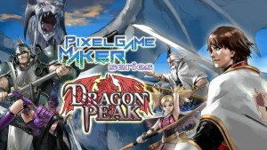 Carátula de Pixel Game Maker Series DRAGON PEAK  SWITCH