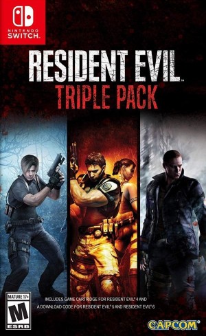 Carátula de Resident Evil Triple Pack  SWITCH