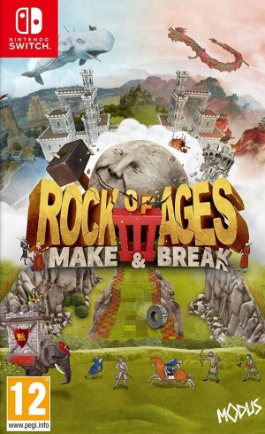 Carátula de Rock Of Ages 3: Make & Break  SWITCH