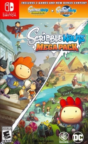 Carátula de Scribblenauts Mega Pack  SWITCH