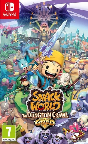 Carátula de Snack World: The Dungeon Crawl - Gold  SWITCH