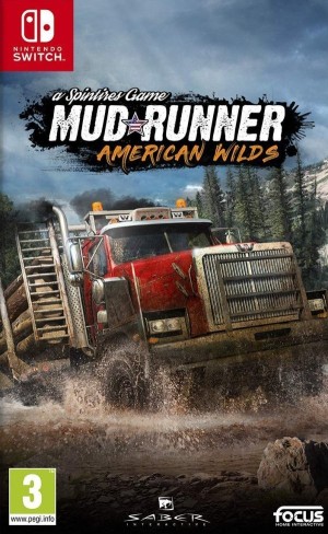 Carátula de Spintires: MudRunner - American Wilds Edition  SWITCH