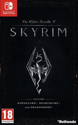 Carátula de The Elder Scrolls V: Skyrim  SWITCH