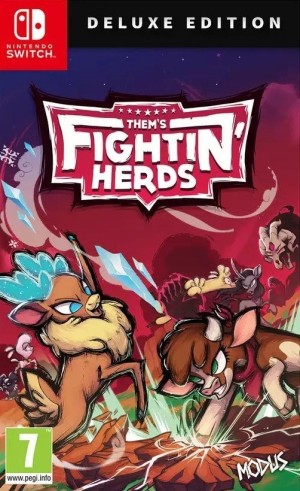 Carátula de Them's Fightin' Herds  SWITCH