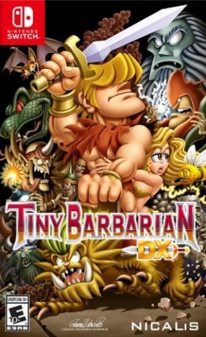 Carátula de Tiny Barbarian DX  SWITCH