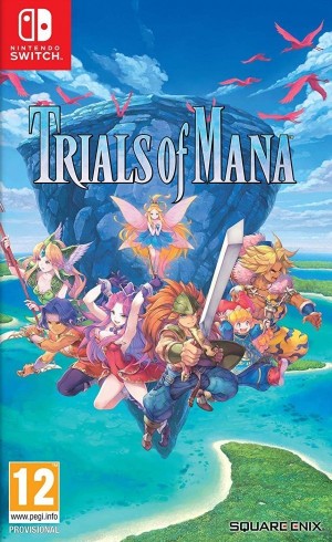 Carátula de Trials of Mana  SWITCH
