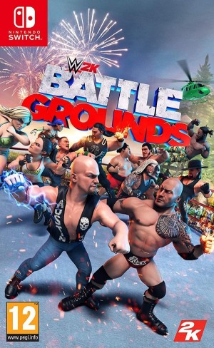 Carátula de WWE 2K Battlegrounds  SWITCH
