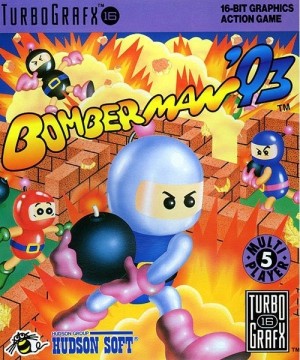 Carátula de Bomberman '93  TG-16