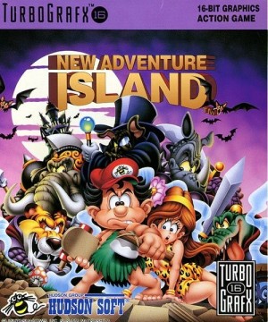 Carátula de New Adventure Island  TG-16