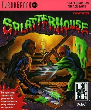 Carátula de Splatterhouse  TG-16
