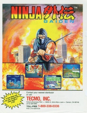 Carátula de Ninja Gaiden  VCARCADE