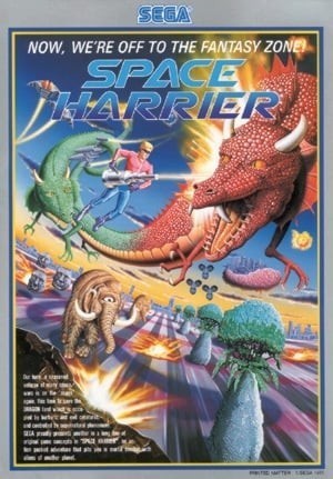 Carátula de Space Harrier  VCARCADE