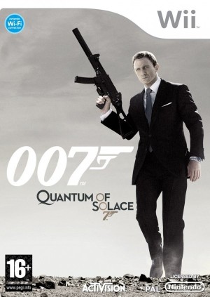 Carátula de 007: Quantum of Solace  WII