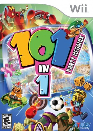 Carátula de 101-in-1 Party Megamix  WII