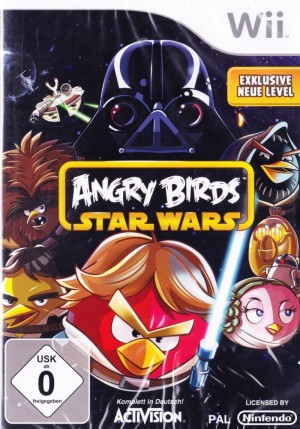 Carátula de Angry Birds Star Wars  WII