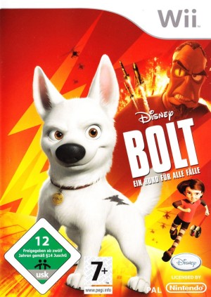 Carátula de Bolt  WII