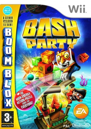 Carátula de Boom Blox Bash Party  WII