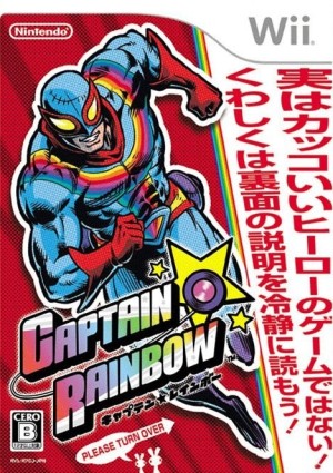 Carátula de Captain Rainbow  WII