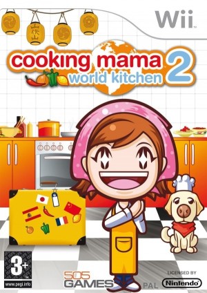 Carátula de Cooking Mama: World Kitchen  WII