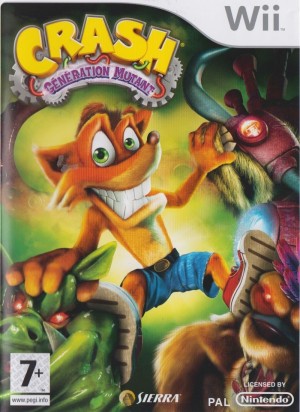Carátula de Crash: Mind over Mutant  WII