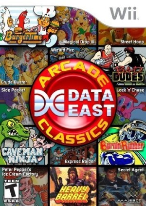 Carátula de Data East Arcade Classics  WII