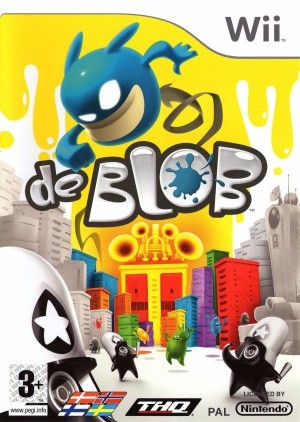 Carátula de de Blob  WII