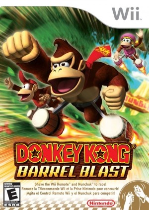 Carátula de Donkey Kong Barrel Blast  WII