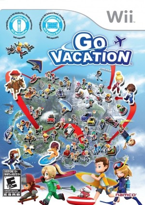 Carátula de Go Vacation  WII