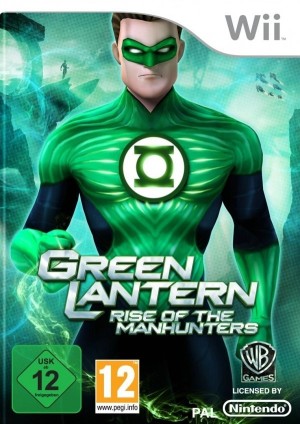 Carátula de Green Lantern: Rise of the Manhunters  WII