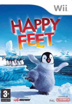 Carátula de Happy Feet  WII