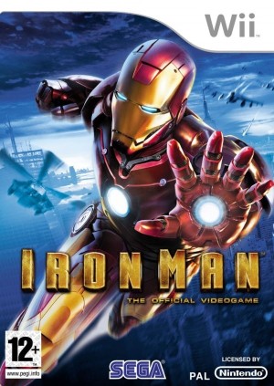 Carátula de Iron Man  WII