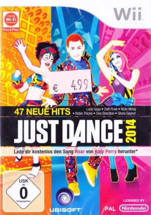 Carátula de Just Dance 2014  WII