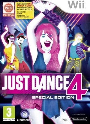 Carátula de Just Dance 4  WII