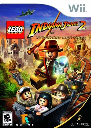 Carátula de LEGO Indiana Jones 2: The Adventure Continues  WII