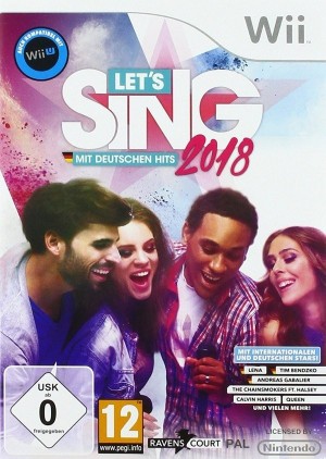 Carátula de Let's Sing 2018  WII