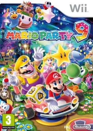 Carátula de Mario Party 9  WII